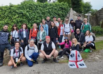 Ierfop: un gruppo di dieci persone con disabilità visiva percorre il cammino di Santiago di Compostela