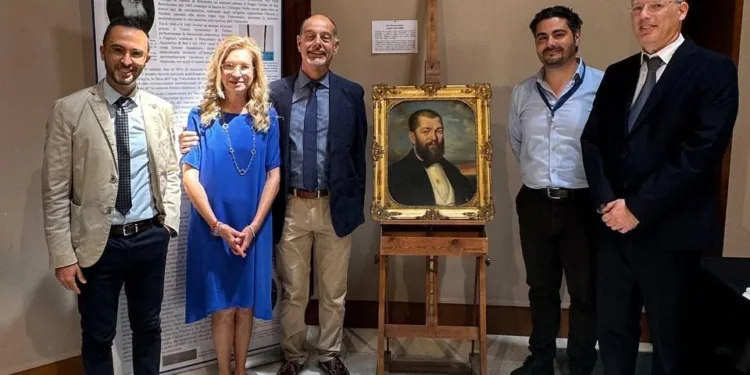 Donazione del ritratto del docente di anatomia Giovanni Falconi al museo delle cere anatomiche “Clemente Susini”