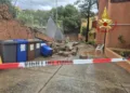 Santa Teresa Gallura: crolla un muro nella frazione di San Pasquale
