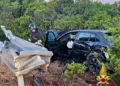 Incidente stradale tra Vignola e Santa Teresa Gallura