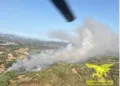 Arzachena: incendio in località Stazzi Lu Signalatu