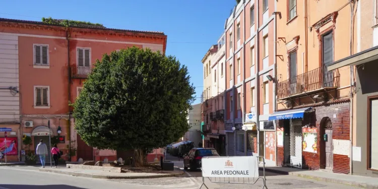 Sassari: una nuova piazza pedonale tra le vie Brigata Sassari e Torre Tonda