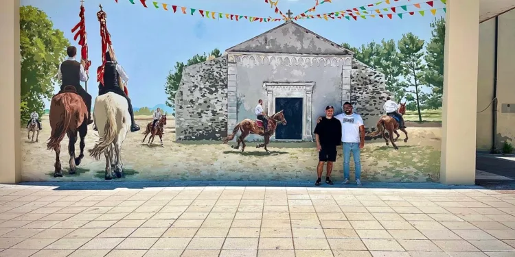 Torralba: un murale dell’artista Giuseppe Zichi