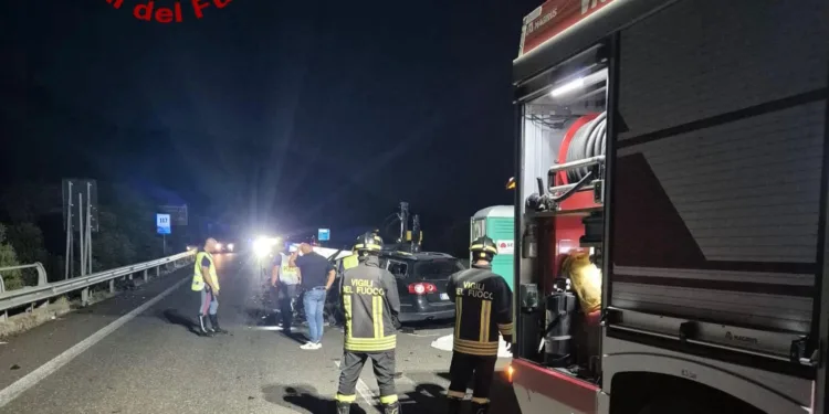 Budoni: incidente stradale sulla statale 131 Dcn, un morto