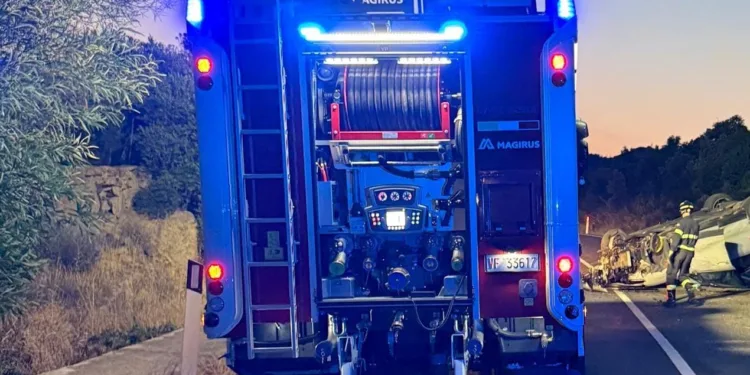 Liscia di Vacca: incidente stradale sulla provinciale 59 bis