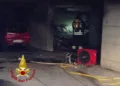 Sassari: incendio in un garage in via Nurra
