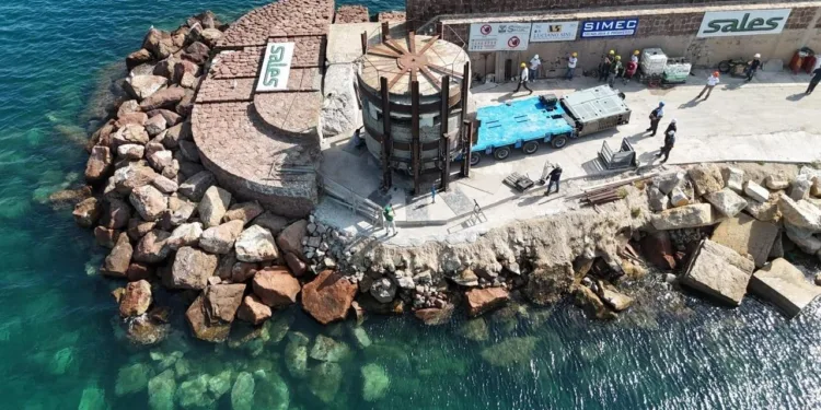 Porto Torres: completato lo spostamento del fortino militare