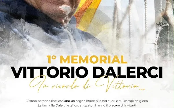 Ad Alghero il 25 luglio si terrà il 1° Memorial Vittorio Dalerci