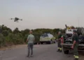 Incendio in località “Is Benas” a Morgongiori, i droni individuano punti ancora attivi