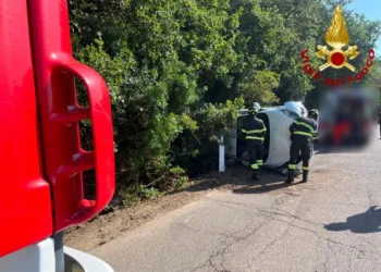 Boroneddu: incidente stradale sulla provinciale 15