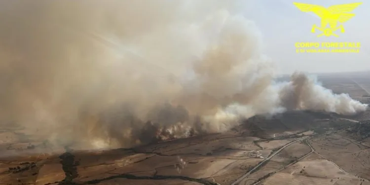 Incendi a Girasole, Sorso, Santu Lussurgiu e Noragugume