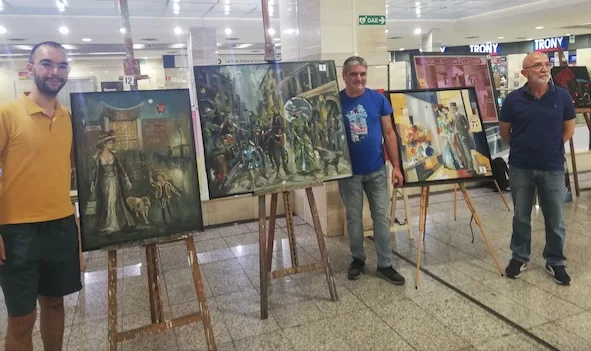 Oristano: al concorso di pittura estemporanea trionfano Giuseppe Gaspa, Sandro Marchi e Alessandro Fadda