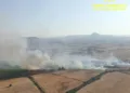 Ozieri: incendio in località Acqua Gazzosina