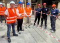 Industria, l’assessore Emanuele Cani in visita nello stabilimento Laviosa di Villaspeciosa