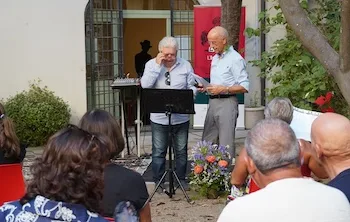 Is.Be, che emozione recitare i Candelieri in versi