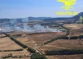 Incendi a Escalaplano, Selargius, Nuxis e Carbonia