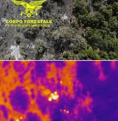 Concluse le operazioni di bonifica dell’incendio tra Olzai e Sarule