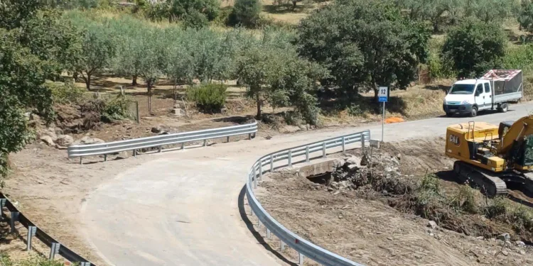Bottidda: riaperto un tratto della statale 128 bis