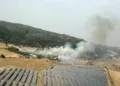 Giave: un vasto incendio da questa mattina sta devastando le campagne di Campu Giavesu