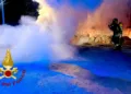 Olmedo: a fuoco un’auto