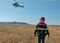 Illorai: incendio in località “Cannarzos”