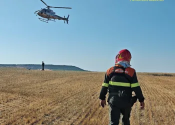 Illorai: incendio in località “Cannarzos”