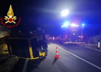 Incidente stradale tra Baia Sardinia e Poltu Quatu