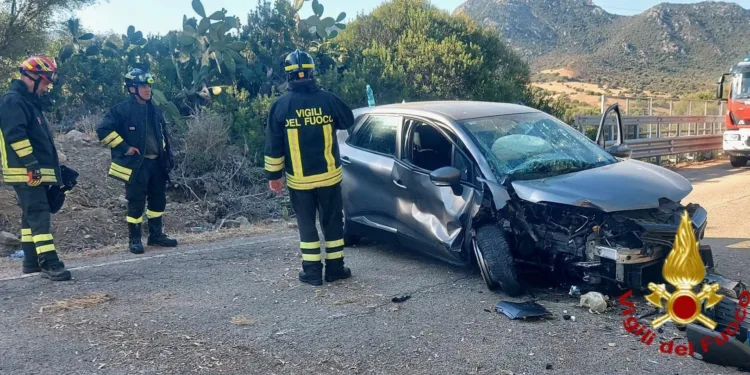 Incidente stradale in direzione di Golfo Aranci