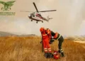 Austis: incendio in località Funtana Lidone