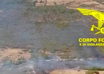 Trinità d’Agultu e Vignola: incendio in località “Stazzi Mannainu”