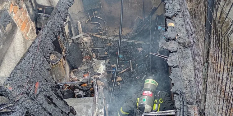 Orosei: incendio in un locale lavanderia di un B&B in via Nazionale