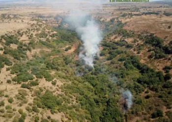 Sindia: incendio in località Ponte Ziera