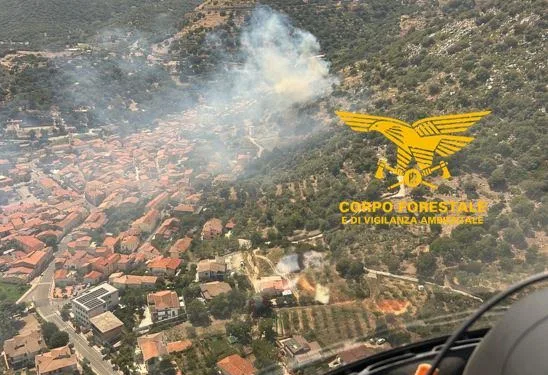 Incendi a Muravera e Bottidda