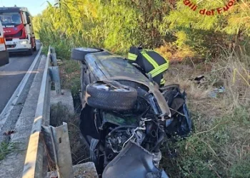 Posada: incidente stradale sulla provinciale 45