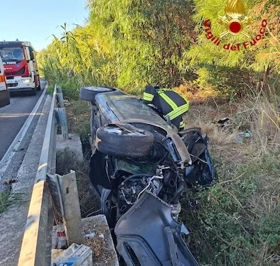 Posada: incidente stradale sulla provinciale 45