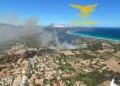 Incendi a San Teodoro e Giave