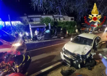 Arzachena: incidente stradale all’altezza dell’incrocio di Cala Bitta