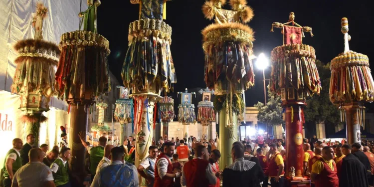 Sassari: è tutto pronto per la Faradda di Li Candareri 2026