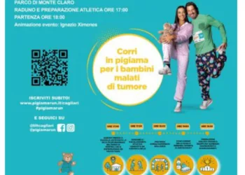 Il 18 settembre si svolgerà a Cagliari la Pigiama Run 2026, organizzata dalla Lega Italiana Tumori in 40 città italiane