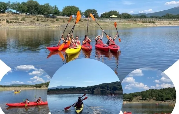 Nello scenario del lago montano di S’Ena Manna, la Pro Loco di Illorai ripropone l’esperienza del canoismo ricreativo
