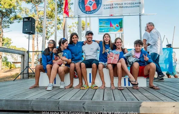 Gemma Casimirri ed Elisa Leo vincono il bronzo ai Campionati europei Hobie Dragoon in Francia