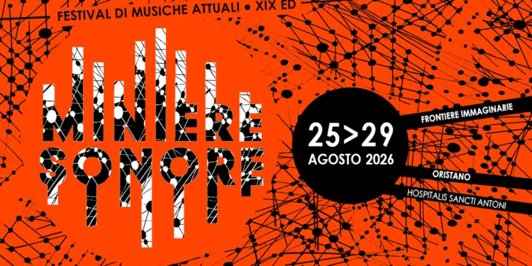 Sabato 29 agosto la serata conclusiva di Miniere Sonore 2026 a Oristano