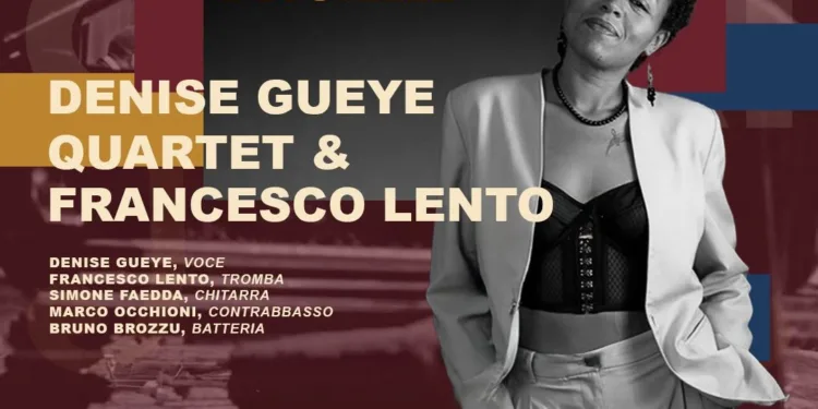 “Notte di musica e di stelle”: ad Ozieri, lunedì 10 agosto, il jazz del Denise Gueye Quartet con l’ospite speciale Francesco Lento