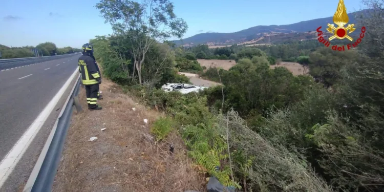 Incidente stradale sulla statale 131 in direzione Olbia