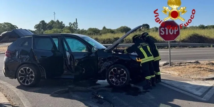San Vero Milis: incidente stradale sulla provinciale 11