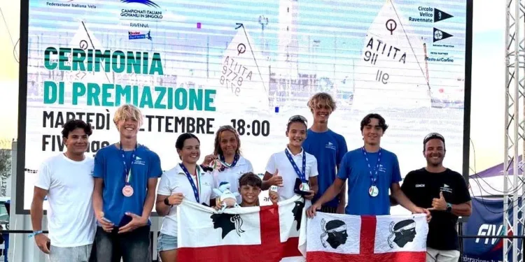 Grande prestazione della squadra del Windsurfing Club Cagliari al Campionato Italiano Giovanile FIV delle Classi in Singolo a Ravenna. 