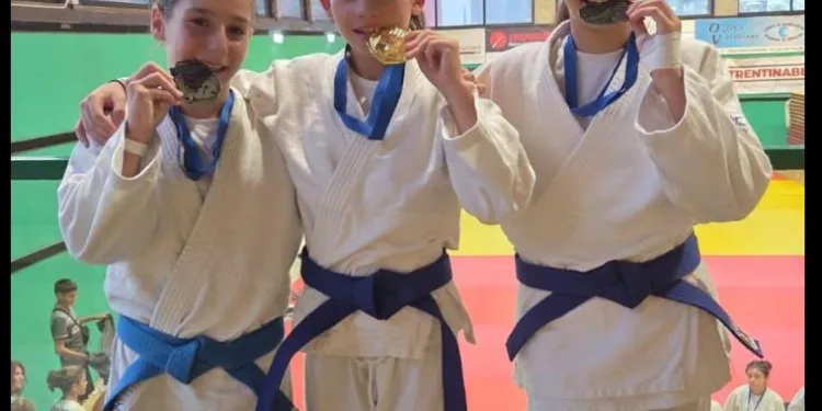 Le atlete del Centro Sportivo Olbia Judo del maestro Efisio Mele conquistano il Trofeo Italia in Trentino
