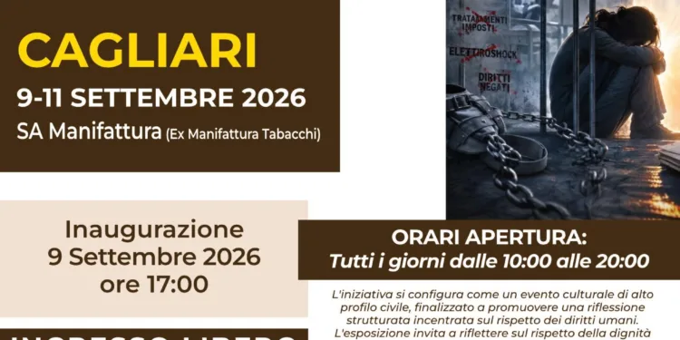 Cagliari: mostra documentario fotografica “Psichiatria e Diritti Umani”