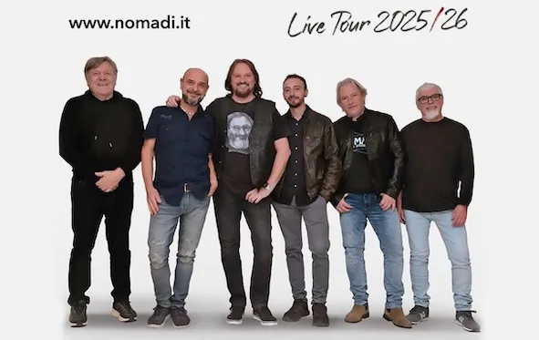 I Nomadi in concerto a Golfo Aranci il 22 settembre in piazza Cossiga