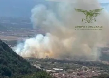 Benetutti: incendio in località Sae ziu Piu